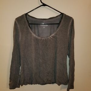 Gray Soft Surroundings Shirt